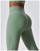 2PCS Seamless Yoga Set Gym Clothes Sportswear Yoga Suits For Women Fitness Rib Tracksuits Sports Bra Gym Leggings Sports Suits