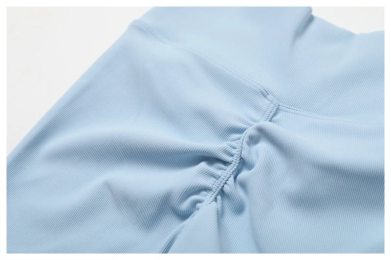 2PCS Seamless Yoga Set Gym Clothes Sportswear Yoga Suits For Women Fitness Rib Tracksuits Sports Bra Gym Leggings Sports Suits