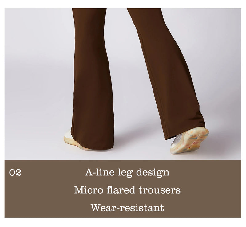 Sleeveless One-piece Suit Women Backless Sports Jumpsuit Female Flared Rompers Quick Drying Yoga Clothing Workout Bodysuits