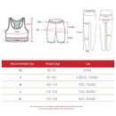 Ctenkevet Two Piece Fitness Sports Set Women Workout Yoga Outfit Strapless Bra Woman 2Ps Gym Crop Top Deportivos Mujer Gym Suits