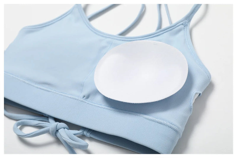 2PCS Seamless Yoga Set Gym Clothes Sportswear Yoga Suits For Women Fitness Rib Tracksuits Sports Bra Gym Leggings Sports Suits